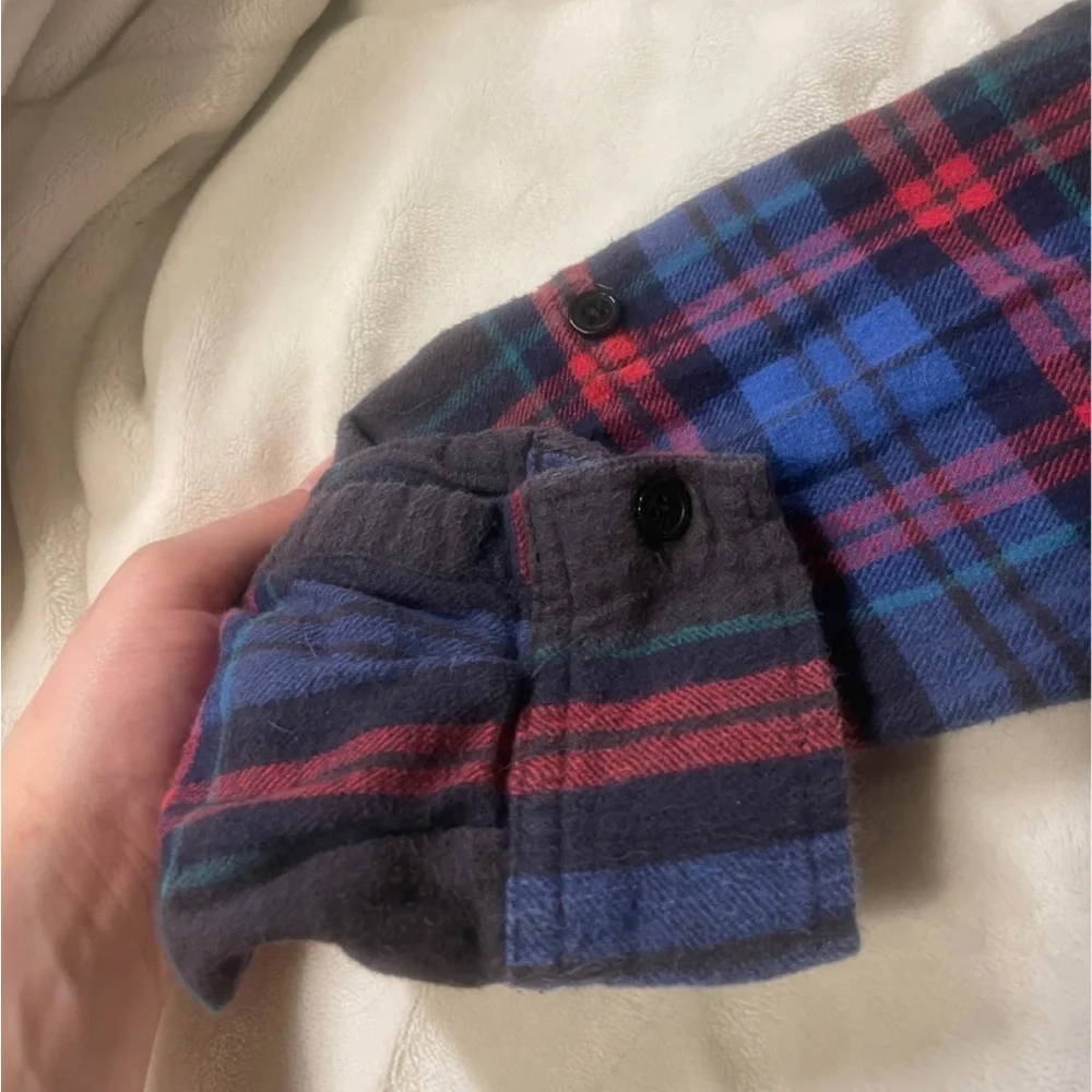 Blue/Red Flannel - Rue 21 - Size Small - Picture 4 of 5